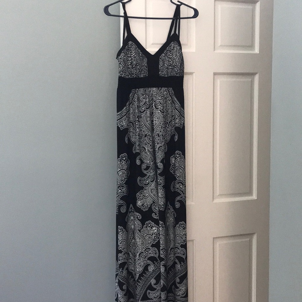 Black and White Maxi